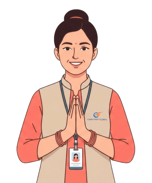 CareFirst home service professional welcoming customers
